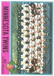 1976 Topps Baseball Cards      556     Minnesota Twins CL/Gene Mauch